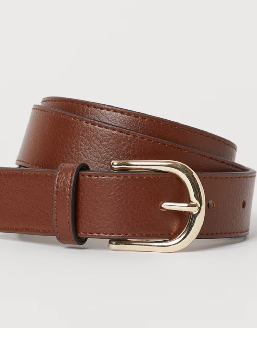 H&M Brown Leather Belt